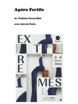 Lire la suite à propos de l’article PV 2024 : Fashion Green Hub x Airs de Paris